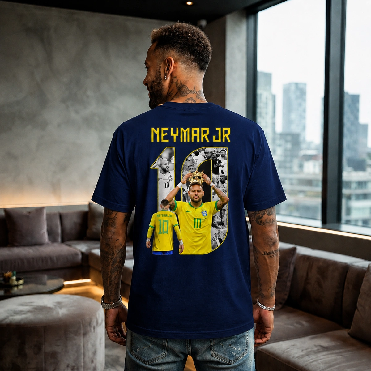 Camiseta Masculina Neymar JR 10 - Imagem 25