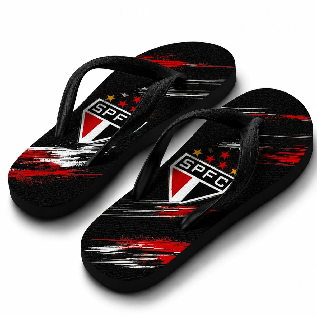 Chinelo Masculino São Paulo Varias Estampas - Imagem 35