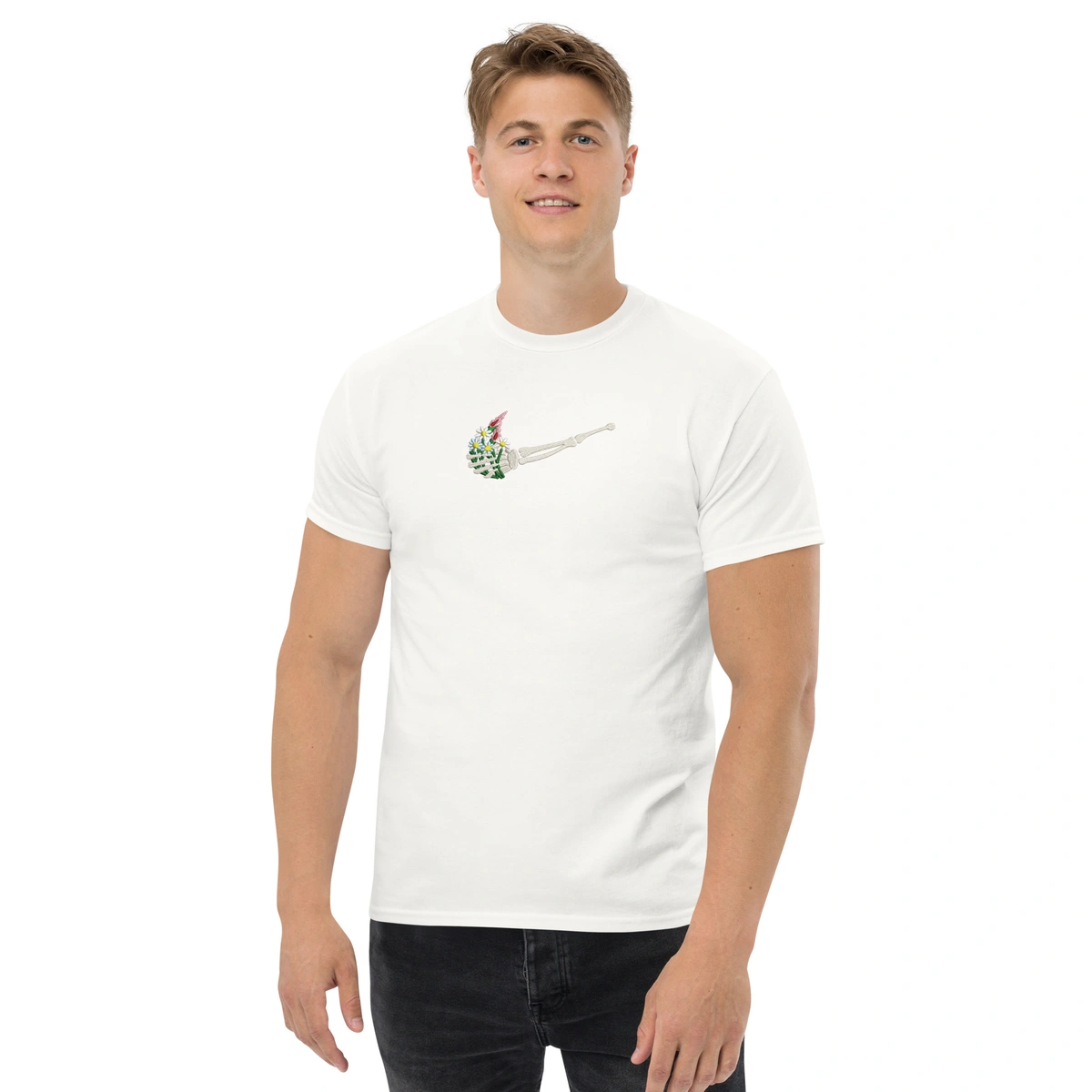 Camiseta Masculina Nike Alma Floral - Imagem 9