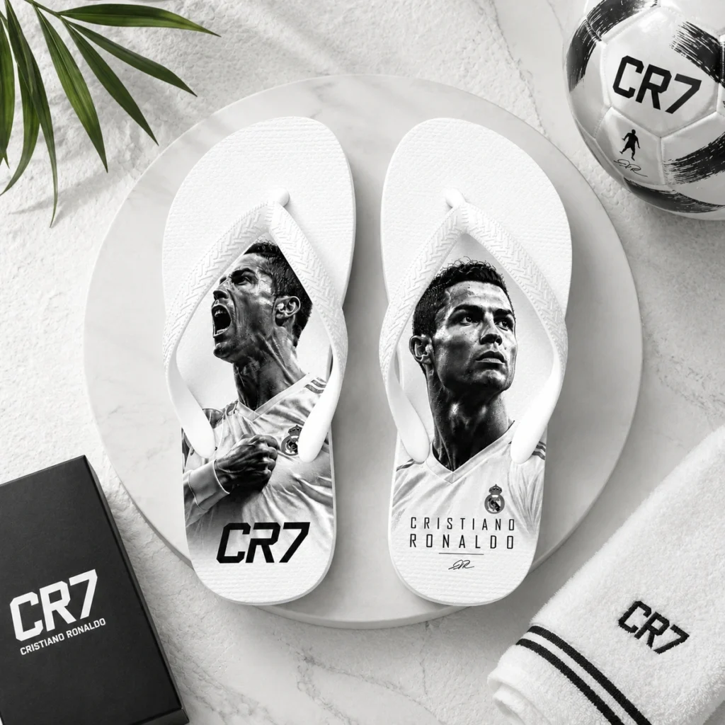 Chinelo Masculino Cristiano Ronaldo CR7 Varias Estampas