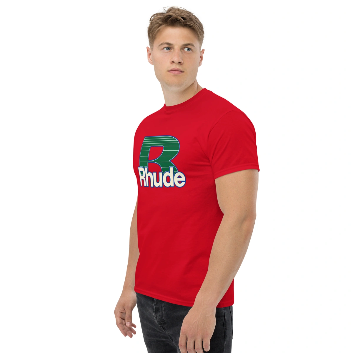 Camiseta Masculina Rhude Green Line - Imagem 24