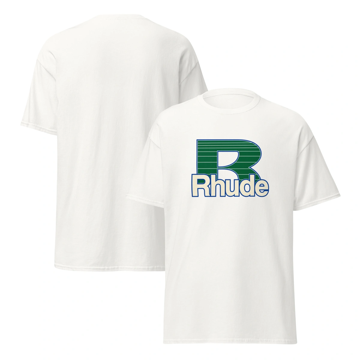 Camiseta Masculina Rhude Green Line - Imagem 5