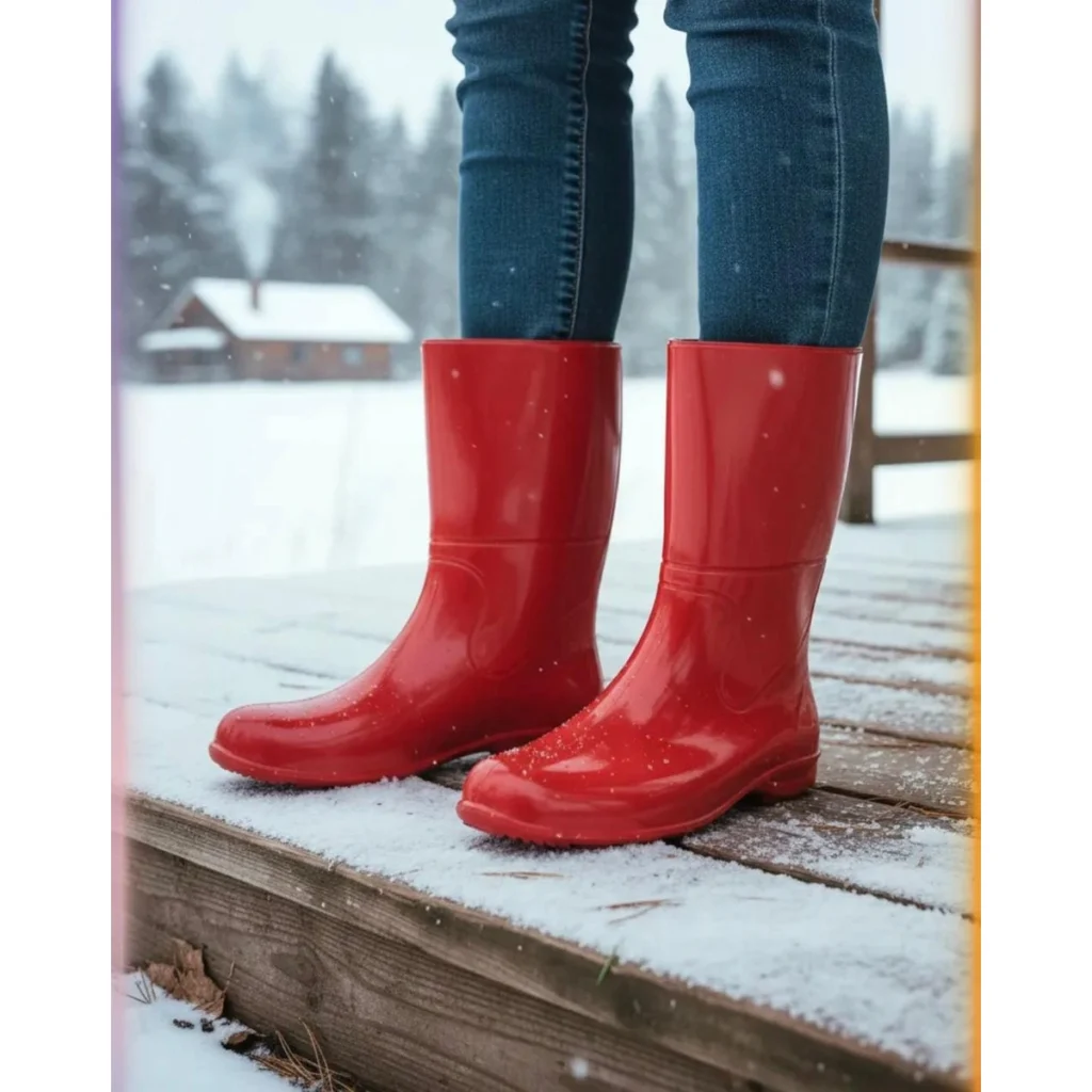 Bota Galocha Adulto Feminina Masculina Impermeável Chuva Bota Açougueiro
