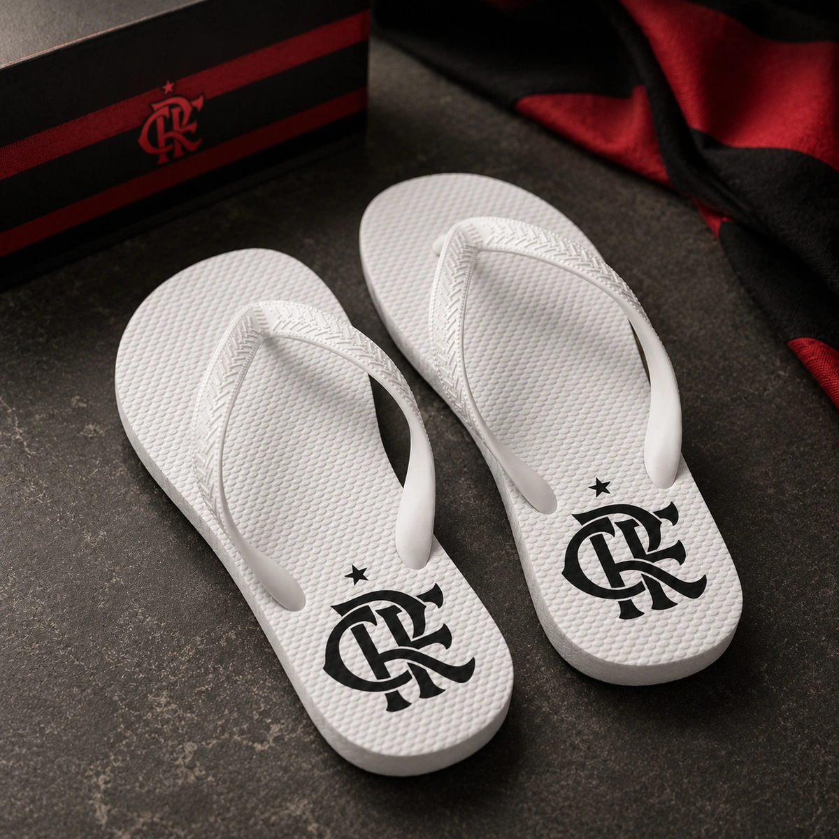 Chinelo Masculino Flamengo CRF Classic - Imagem 4
