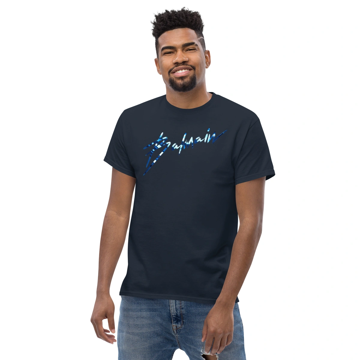 Camiseta Masculina Balmain Ice Blue - Imagem 27