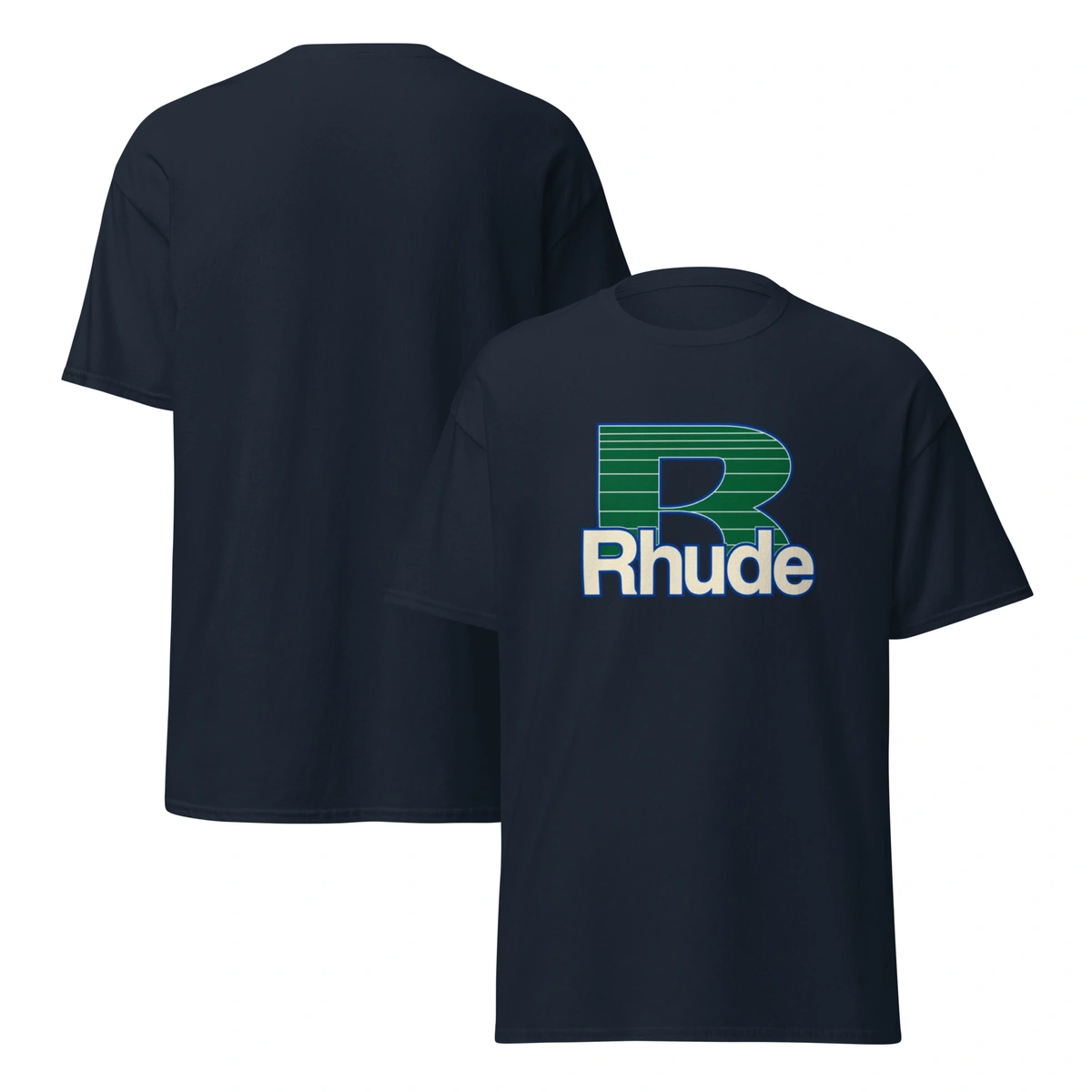 Camiseta Masculina Rhude Green Line - Imagem 11