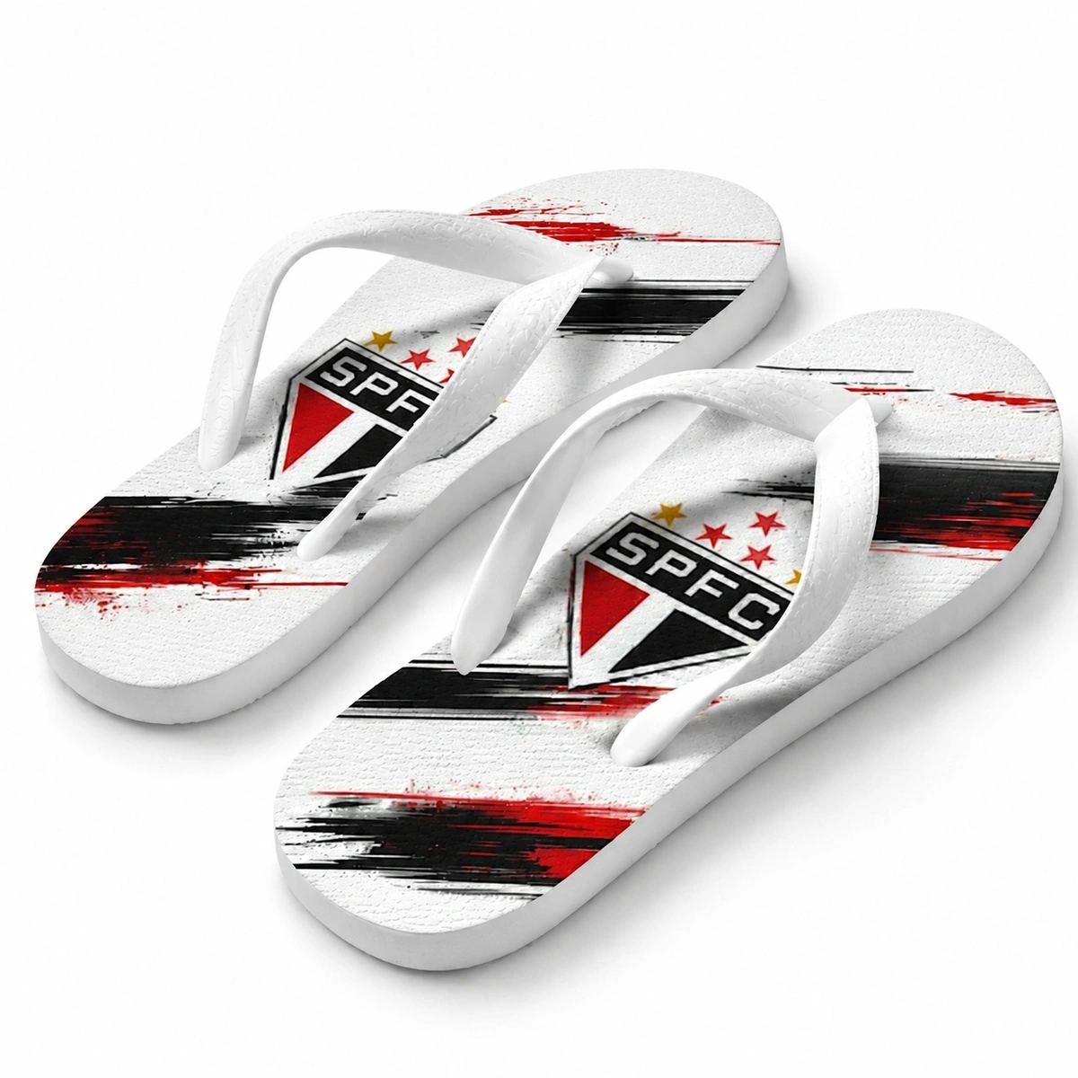 Chinelo Masculino São Paulo Varias Estampas - Imagem 4