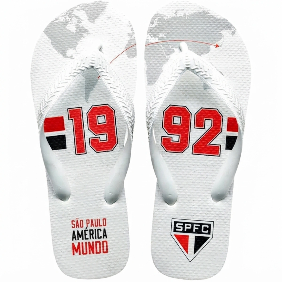 Chinelo Masculino São Paulo Varias Estampas - Imagem 13