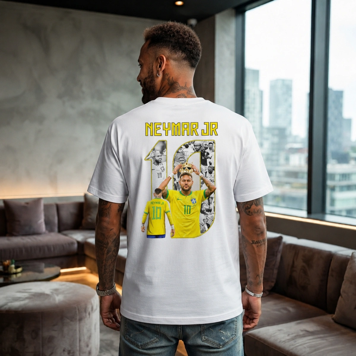 Camiseta Masculina Neymar JR 10 - Imagem 5