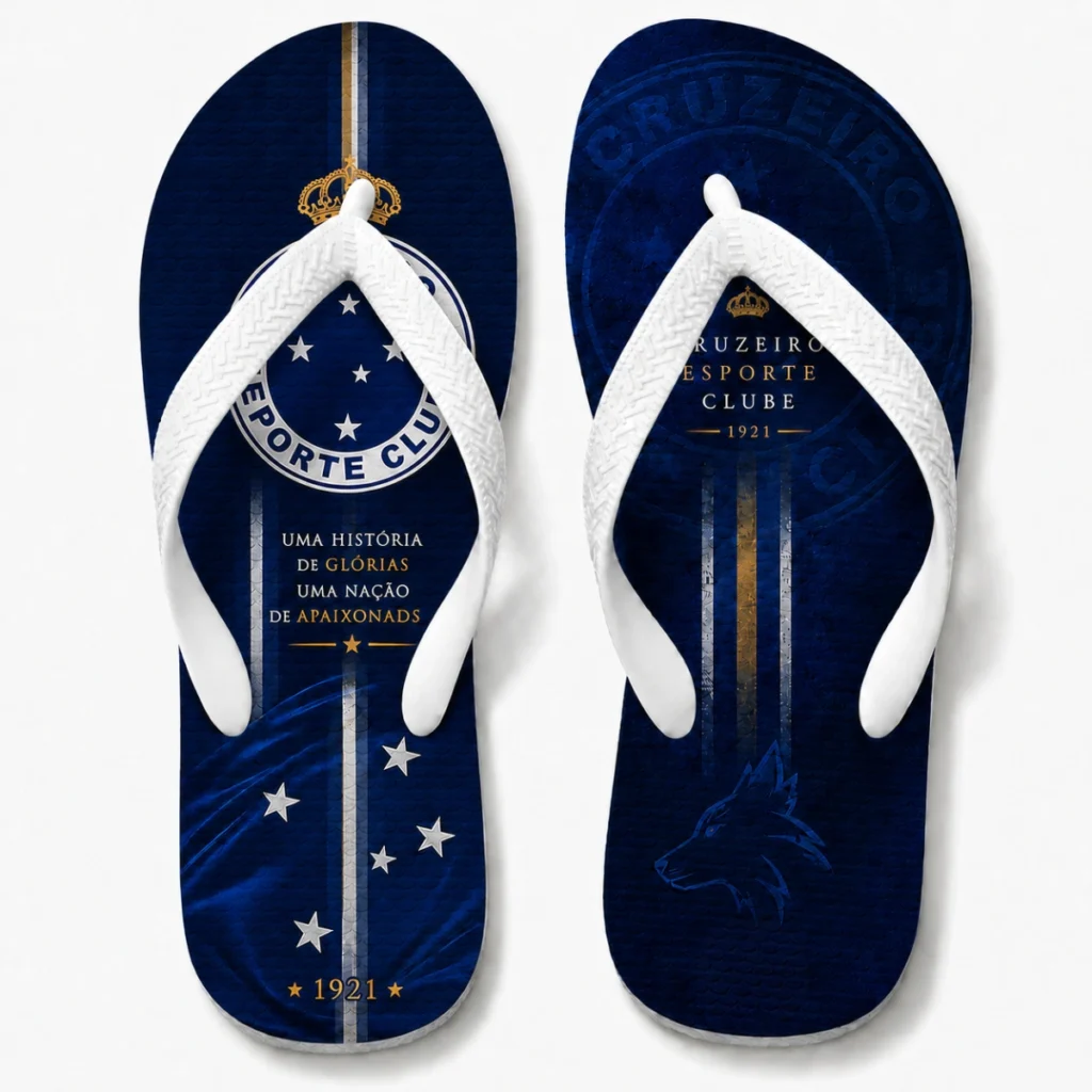Chinelo Masculino Cruzeiro Esporte Clube 1921