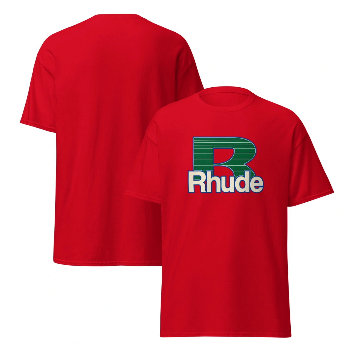 Camiseta Masculina Rhude Green Line - Imagem 23