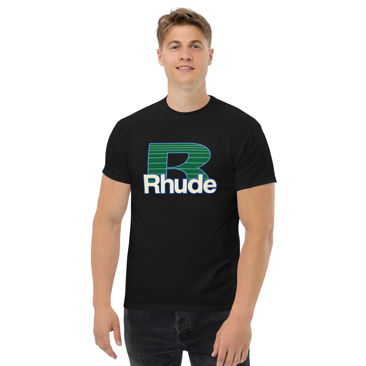 Camiseta Masculina Rhude Green Line - Imagem 15