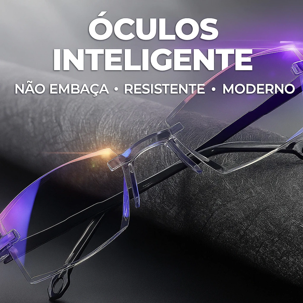 Óculos para Perto e Longe + Estojo e Limpa Lentes | Kit Completo - Imagem 2