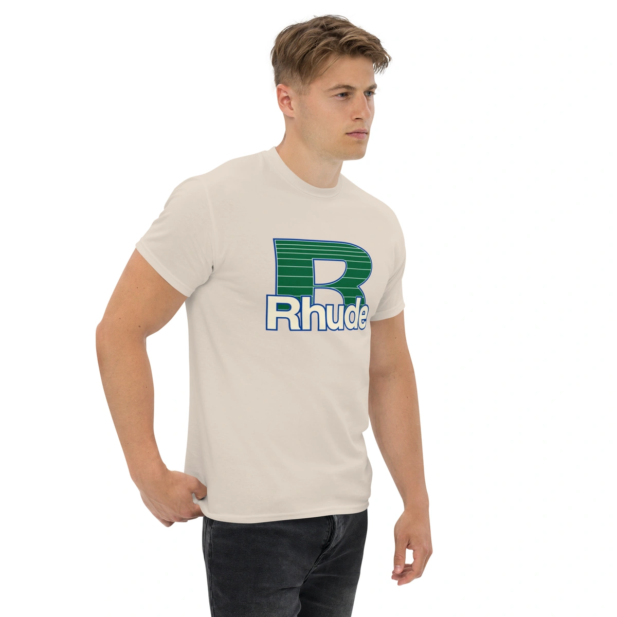 Camiseta Masculina Rhude Green Line - Imagem 30