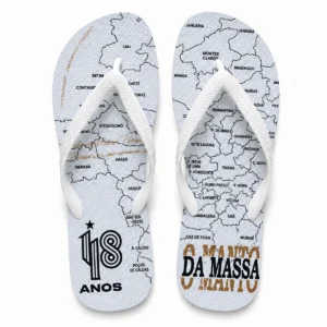 Chinelo Masculino Atlético Mineiro Galo 118 Anos